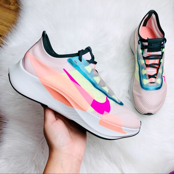 Nike | Shoes | Nike Zoom Fly 3 Premium Barely Rose Running Shoes | Poshmark